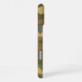 Sand Brown Camouflage iPhone Hülle (Rechte Seite)