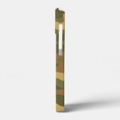 Sand Brown Green Camouflage Case-Mate iPhone Hülle (Rückseite / Links)