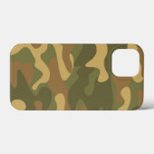 Sand Brown Green Camouflage Case-Mate iPhone Hülle (Rückseite (Horizontal))