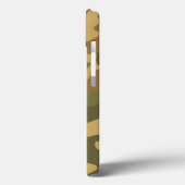 Sand Brown Green Camouflage Case-Mate iPhone Hülle (Rückseite / Links)