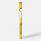 Sand Brown Star Optical Illusion Muster Case-Mate iPhone Hülle (Rückseite / Links)