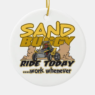 Sand-Buggy-Fahrt heute Keramikornament