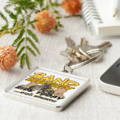 Sand-Buggy-Fahrt heute Schlüsselanhänger (Seite)