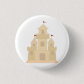 Sand Castle Button (Vorderseite)