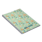 Sand Castle Gebäude Beach Coastal Notebook Notizblock (Rechte Seite)