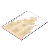 Sand Castle Notizblock (Linke Seite)