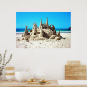 Sand Castle Poster (Küche)