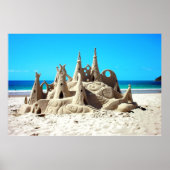 Sand Castle Poster (Vorne)