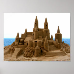 Sand Castle Poster