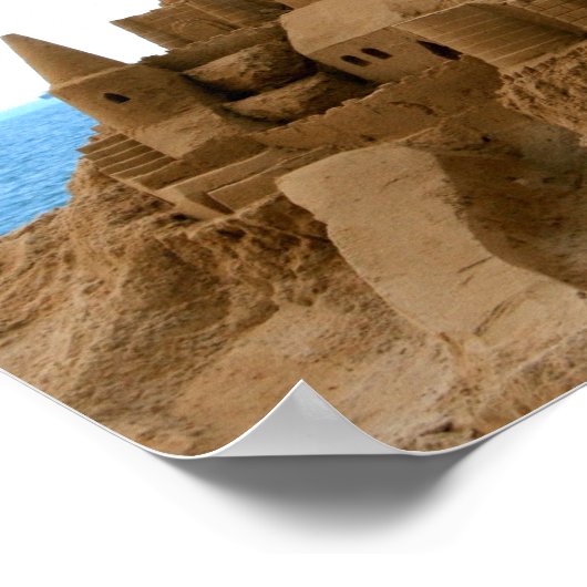 Sand Castle Poster (Ecke)