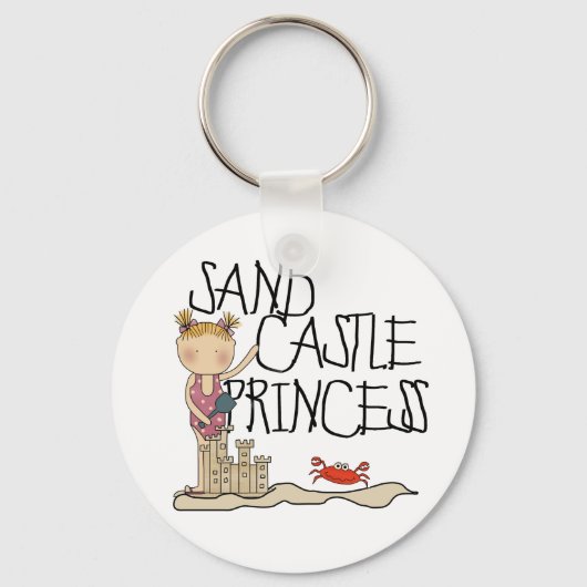 SAND CASTLE PRINCESS SCHLÜSSELANHÄNGER (Vorderseite)