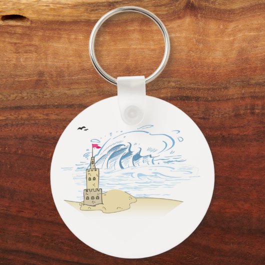 Sand Castle Schlüsselanhänger (Vorderseite)