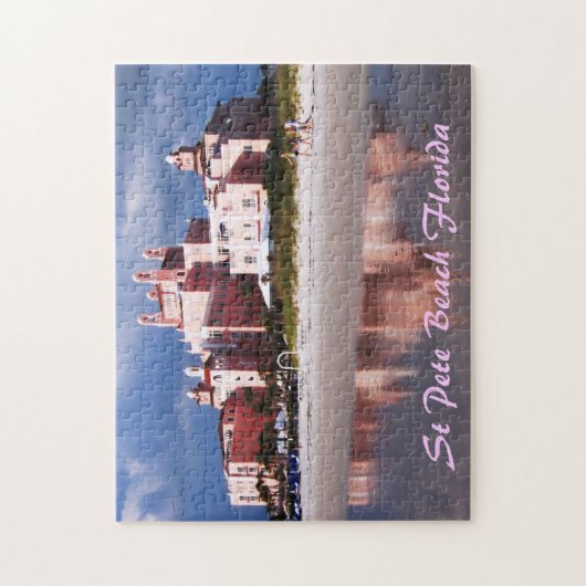 Sand Castle St Pete Beach Florida Puzzle (Vertikal)