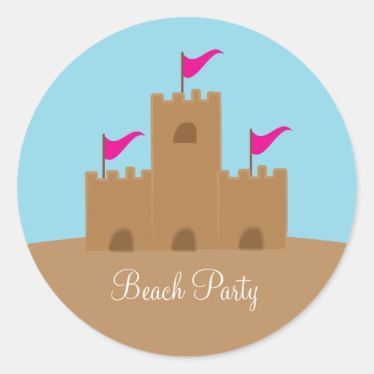Sand Castle Stickers (Vorderseite)
