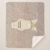 Sand Cat Sherpa Blanket Sherpadecke (Vorderseite)