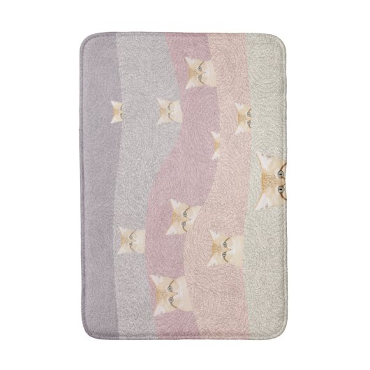 Sand Cats Bathmat Badematte (Vorderseite Vertikal)
