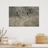 Sand Circle Poster #3 (Küche)