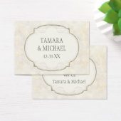 Sand Damask Ocean Beach Wassersport Hochzeit (Schreibtisch)