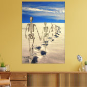 Sand der Zeit Leinwanddruck (Insitu (Wohnzimmer))