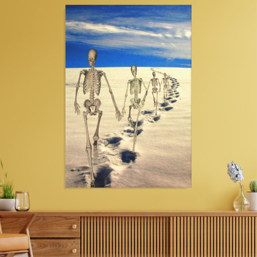 Sand der Zeit Leinwanddruck (Insitu (Wohnzimmer))