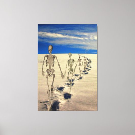 Sand der Zeit Leinwanddruck (Vorderseite)