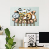 Sand der Zeit Poster (Heimbüro)