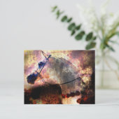 Sand der Zeit Postkarte (Stehend Vorderseite)