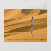Sand der Zeit Postkarte (Rückseite)