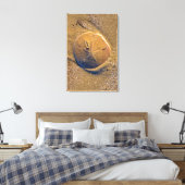 Sand Dollar am Strand bekannt | Hilton Head Island Leinwanddruck (Insitu (Schlafzimmer))