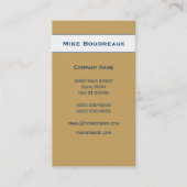 Sand-Dollar auf Sand Brown Visitenkarte (Vorderseite)