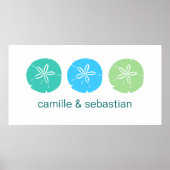 Sand-Dollar-Banner Poster (Vorne)