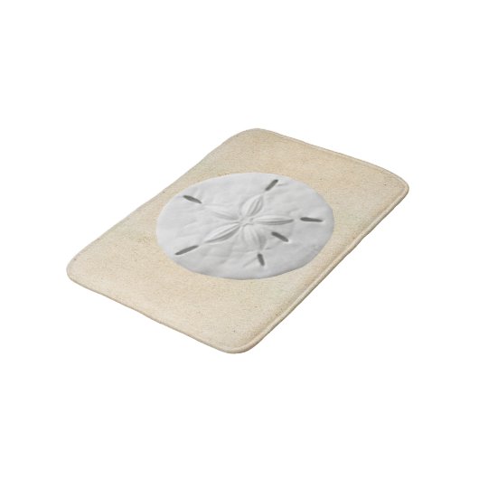 Sand Dollar Bath Mat Badematte (Schrägansicht)