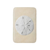 Sand Dollar Bath Mat Badematte (Vorderseite Vertikal)