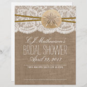 Sand Dollar Beach Brautparty Rezept Division (Vorne/Hinten)