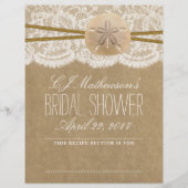 Sand Dollar Beach Brautparty Rezept Division (Vorderseite)