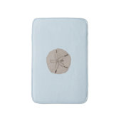Sand Dollar Beach House Bath Mat Badematte (Vorderseite Vertikal)