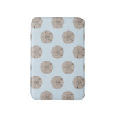 Sand Dollar Beach House Bath Mat Badematte (Vorderseite Vertikal)