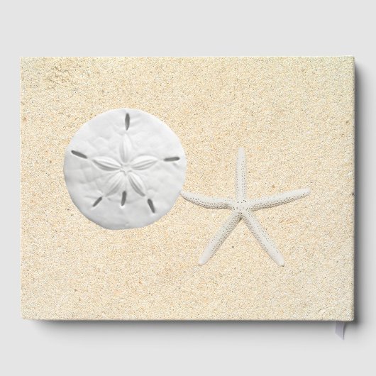 Sand Dollar Beach Wedbook Gästebuch (Rückseite)