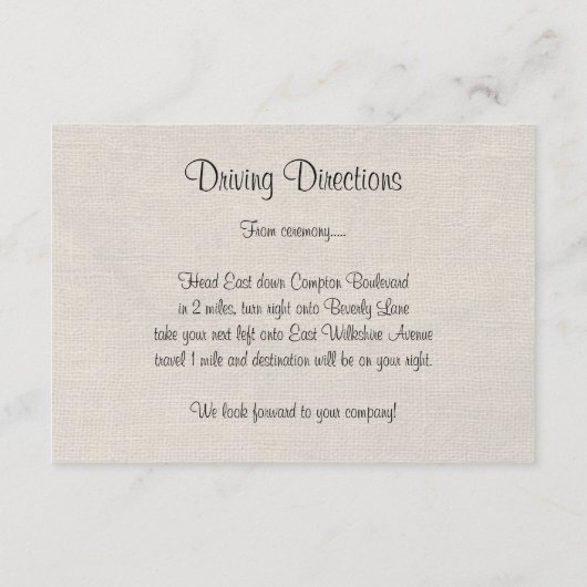 Sand Dollar Beach Wedding Empfang Einladung Auto (Rückseite)