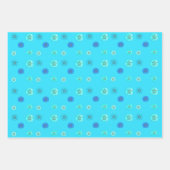 Sand Dollar Blue Geschenkpapier Set (Vorderseite 2)