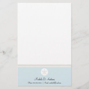 Sand-Dollar Briefpapier