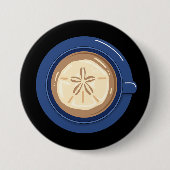 Sand-Dollar-Caffè Latte Button (Vorderseite)