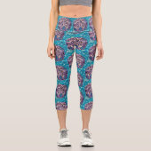 Sand Dollar Capri Leggings (Vorderseite)