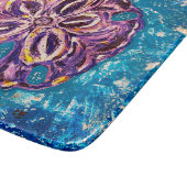 Sand Dollar Cutting Board Schneidebrett (Ecke)