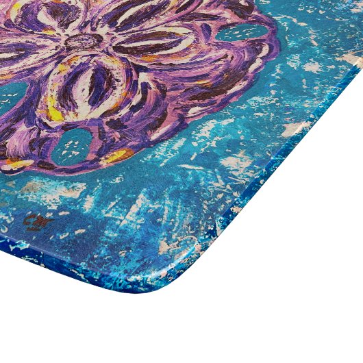 Sand Dollar Cutting Board Schneidebrett (Ecke)