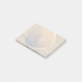 Sand-Dollar deckte auf Strand | Hilton Head Island Post-it Klebezettel (angewinkelt)
