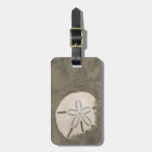 Sand-Dollar (Echinarachnius parma) Gepäckanhänger (Vorderseite vertikal)