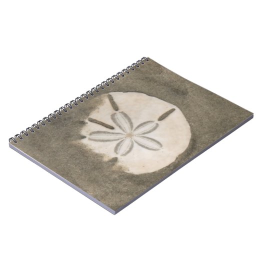 Sand-Dollar (Echinarachnius parma) Notizblock (Linke Seite)