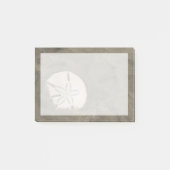 Sand-Dollar (Echinarachnius parma) Post-it Klebezettel (Vorderseite)