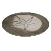 Sand-Dollar (Echinarachnius parma) Schneidebrett (Ecke)